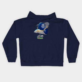 BLUE CATERPILLAR Kids Hoodie